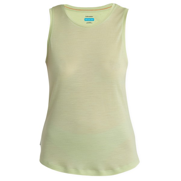 Icebreaker - Women's Merino 125 Cool-Lite Sphere III Tank - Tank Top Gr L beige von Icebreaker