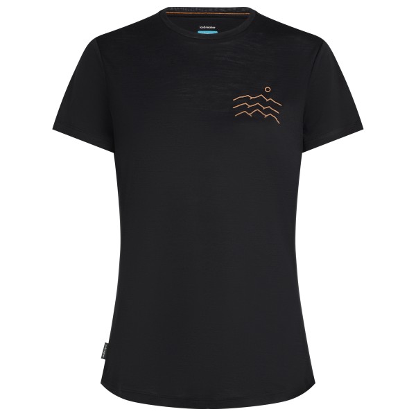 Icebreaker - Women's Merino 125 Cool-Lite Sphere S/S Across - Merinoshirt Gr S schwarz Icebreaker - Women's Merino 125 Cool-Lite Sphere S/S Across - Merinoshirt Gr S schwarz von Icebreaker