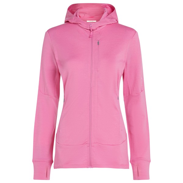 Icebreaker - Women's Merino 260 Quantum IV L/S Zip Hoodie - Merinohoodie Gr L;M;S;XL;XS blau;oliv;rosa;schwarz von Icebreaker