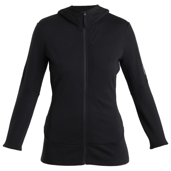 Icebreaker - Women's Merino 260 Quantum IV L/S Zip Hoodie - Merinohoodie Gr M schwarz von Icebreaker