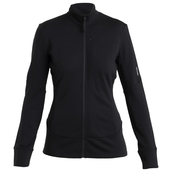 Icebreaker - Women's Merino 260 Quantum IV L/S Zip - Merinojacke Gr L;M;S;XL;XS lila;schwarz von Icebreaker