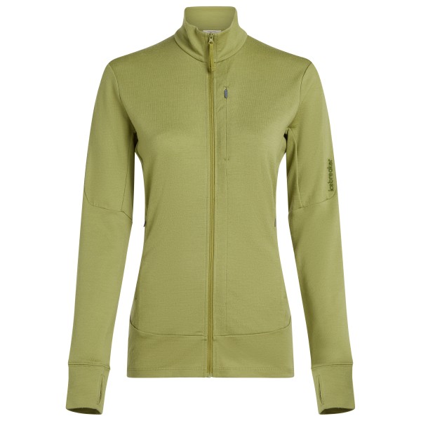 Icebreaker - Women's Merino 260 Quantum IV L/S Zip - Merinojacke Gr L;M;S;XL;XS oliv;schwarz von Icebreaker