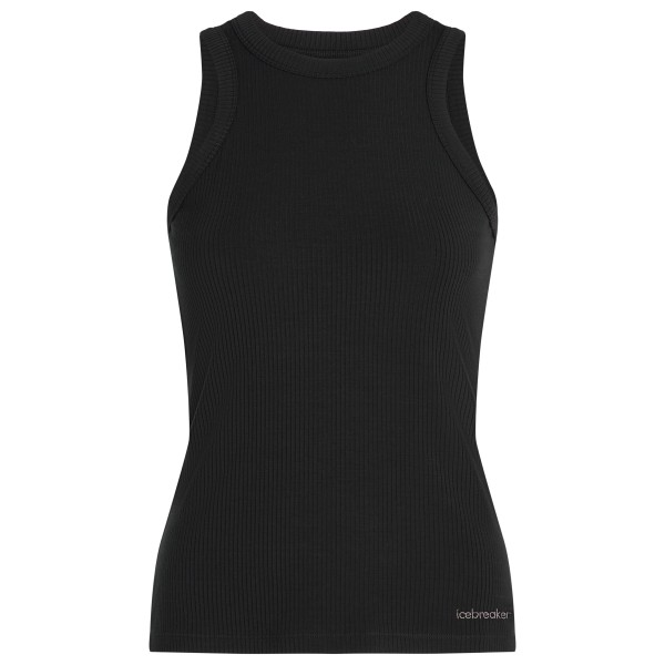 Icebreaker - Women's Merino Rib Lotus Tank - Tank Top Gr XS schwarz Icebreaker - Women's Merino Rib Lotus Tank - Tank Top Gr XS schwarz von Icebreaker