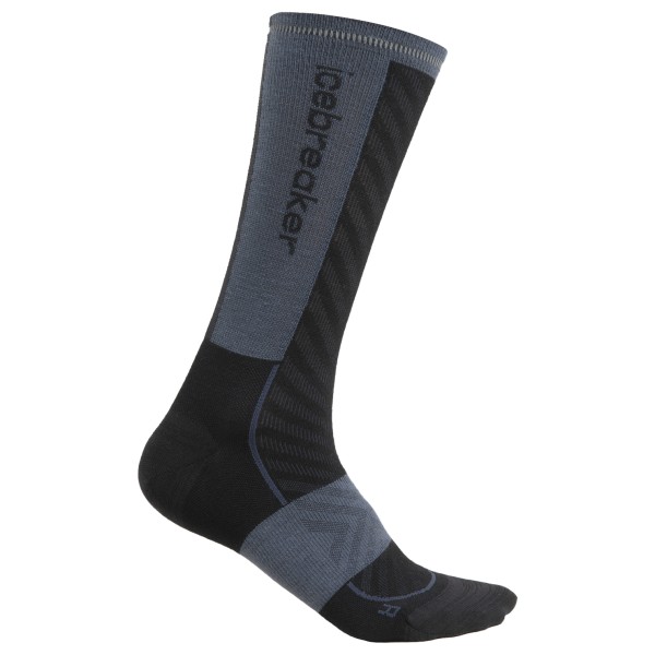 Icebreaker - Women's Merino Run+ Ultralight Crew - Laufsocken Gr M schwarz von Icebreaker