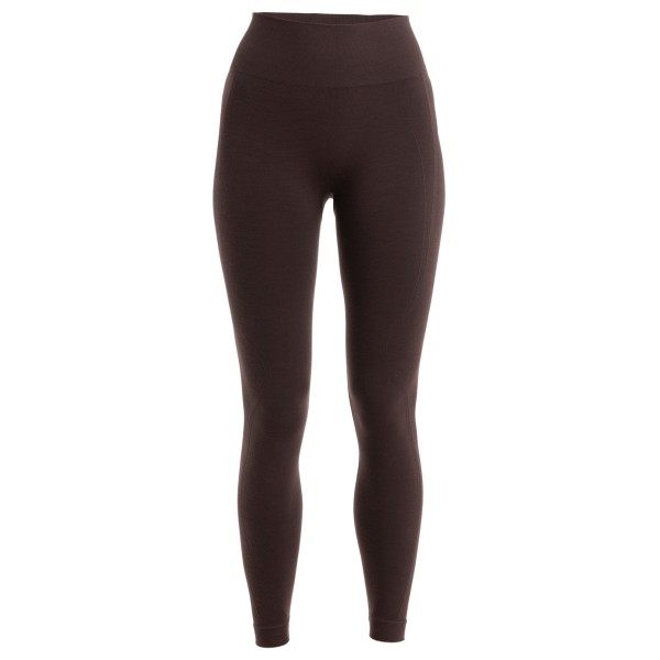 Icebreaker - Women's Merino Seamless Active 25 Tights - Leggings Gr L;M;S;XL;XS blau;braun von Icebreaker