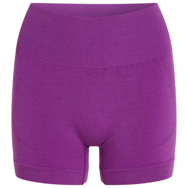 Icebreaker - Women's Merino Seamless Active 4 Shorts - Shorts Gr M lila von Icebreaker