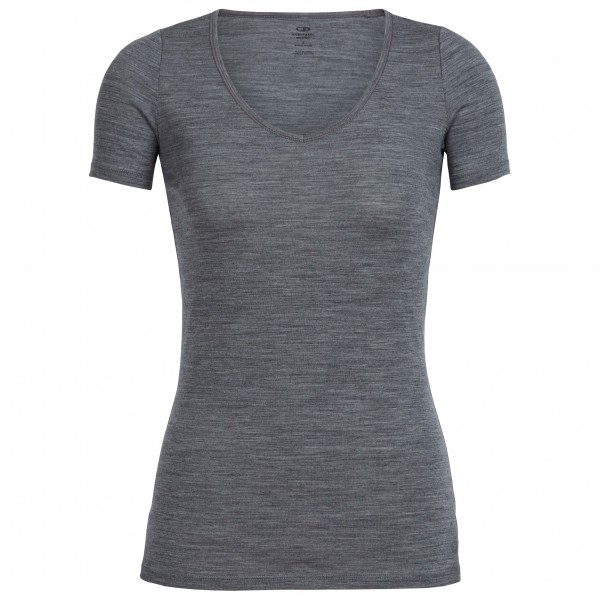 Icebreaker - Women's Siren S/S Sweetheart - Merinounterwäsche Gr M grau Icebreaker - Women's Siren S/S Sweetheart - Merinounterwäsche Gr M grau von Icebreaker