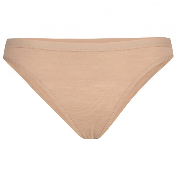 Icebreaker - Women's Siren Thong - Merinounterhose Gr M beige von Icebreaker