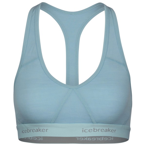 Icebreaker - Women's Sprite Racerback Bra - Merinounterwäsche Gr M;XS grau/blau;schwarz Icebreaker - Women's Sprite Racerback Bra - Merinounterwäsche Gr M;XS grau/blau;schwarz von Icebreaker