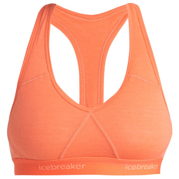 Icebreaker - Women's Sprite Racerback Bra - Merinounterwäsche Gr XS rot von Icebreaker