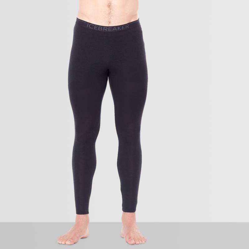 Thermo-tights, Lang Herren Schwarz XXL von Icebreaker