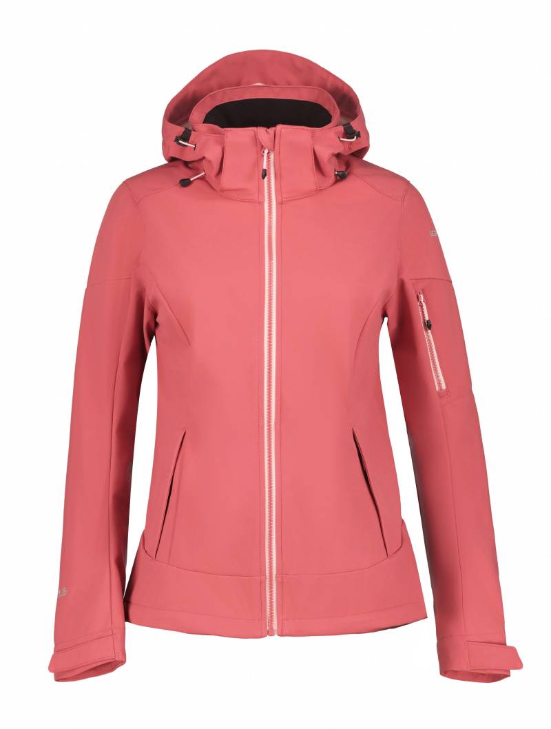 Icepeak Softshelljacke »D SOFTSHELLJACKE BATHGATE«, (1 St.), mit Kapuze, Wasserabweisend von Icepeak