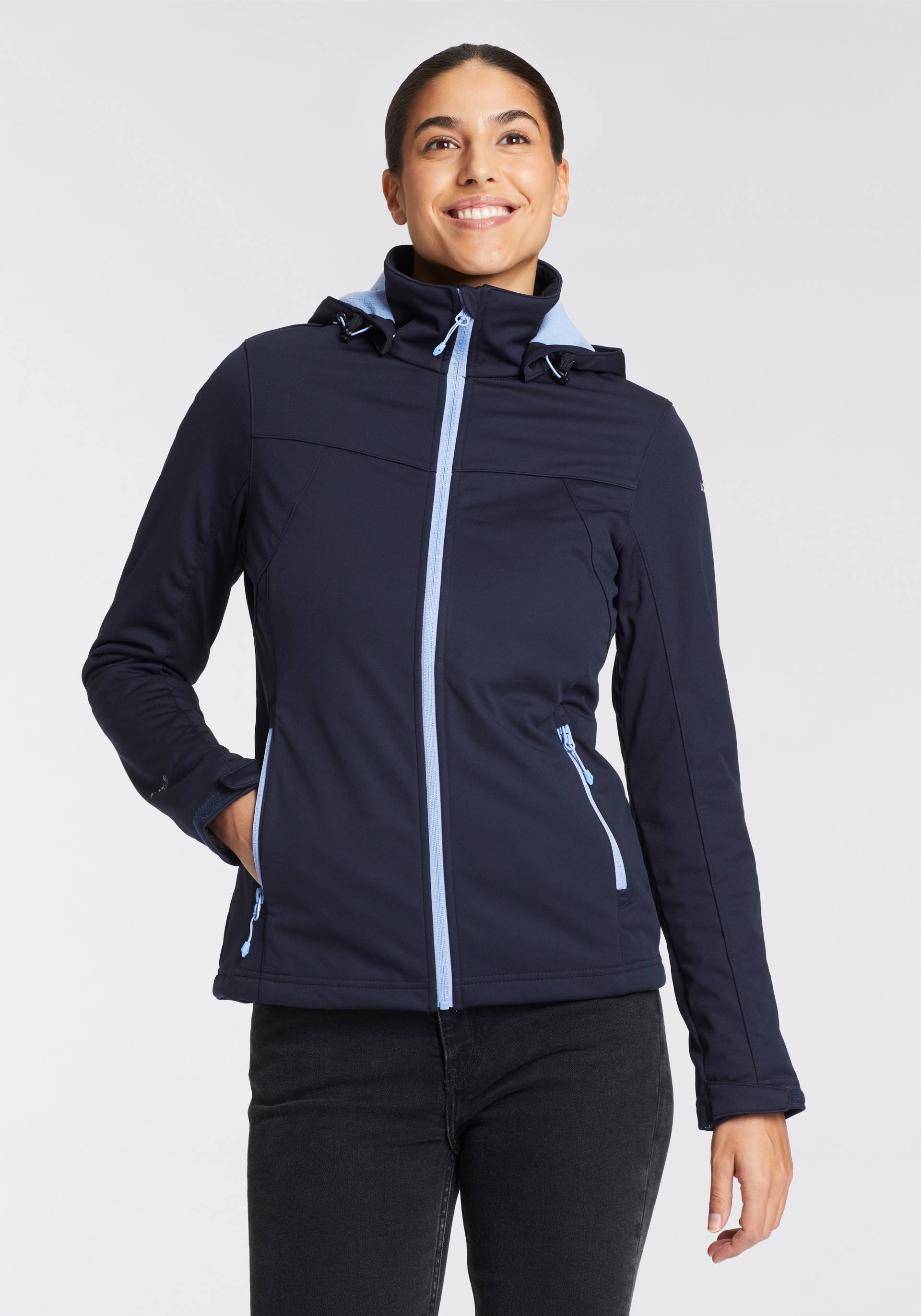 Icepeak Softshelljacke »D SOFTSHELLJACKE BOISE«, mit Kapuze von Icepeak