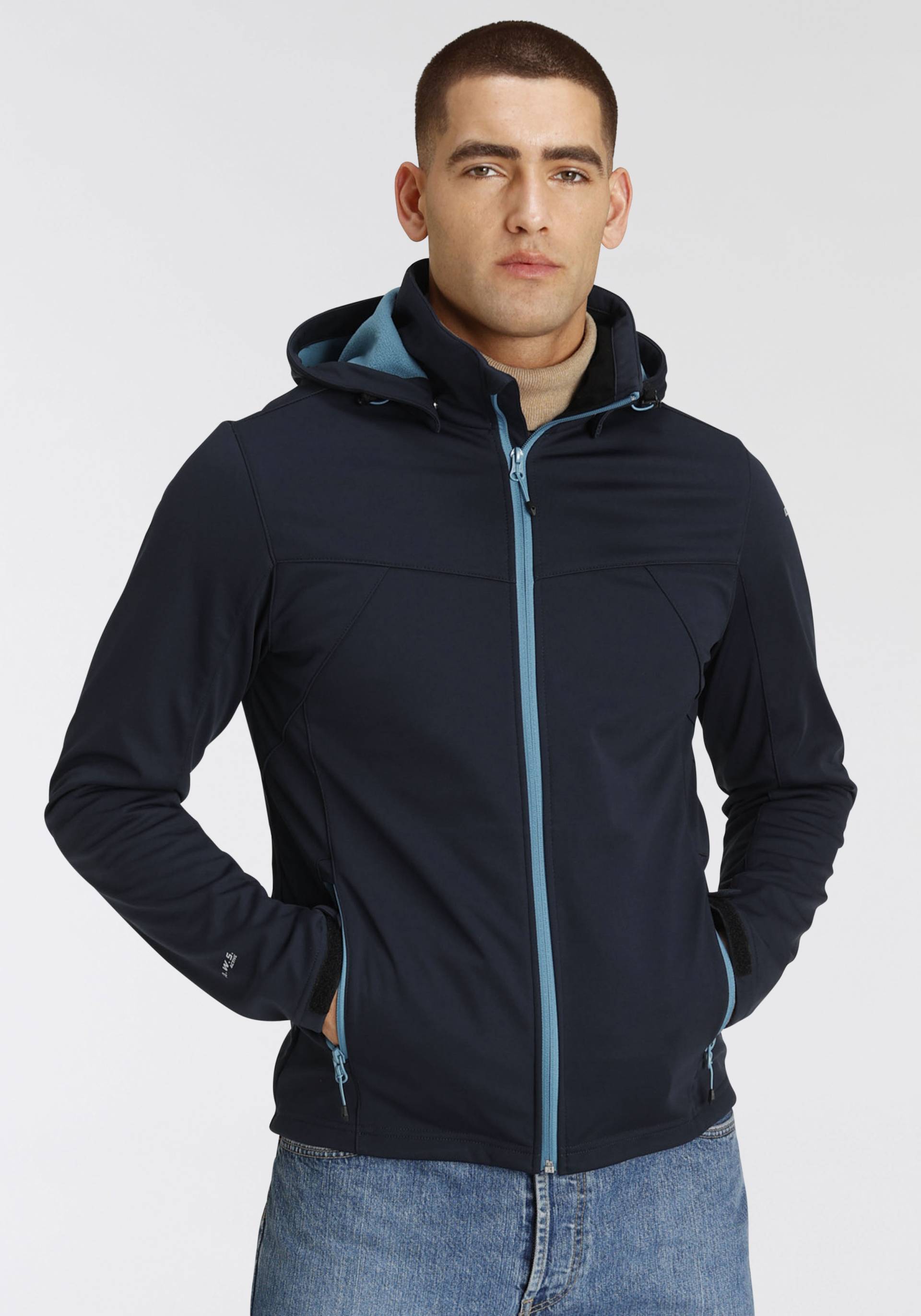 Icepeak Softshelljacke »H SOFTSHELLJACKE BIGGS«, mit Kapuze von Icepeak