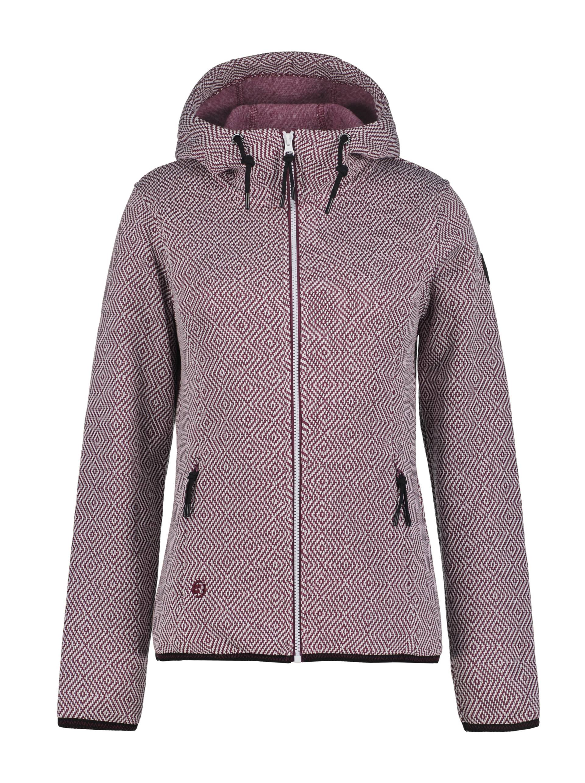 Icepeak Strickfleecejacke »D STRICKFLEECEJACKE ADRIAN«, (1 St.), mit Kapuze, Wärmend & schnell Trocknend & Atmungsaktiv von Icepeak