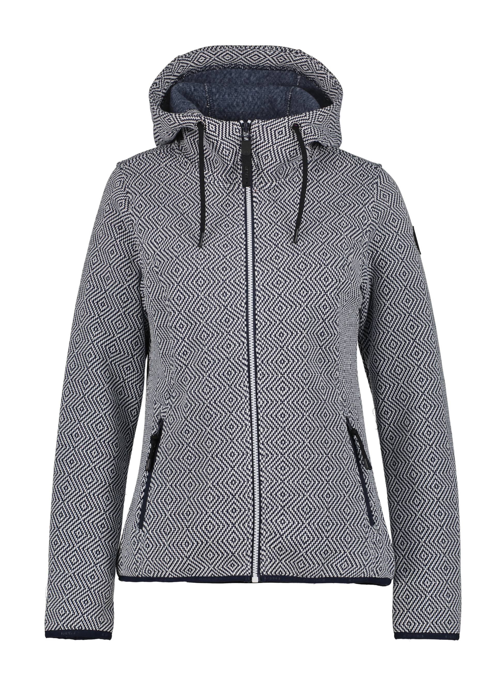 Icepeak Strickfleecejacke »D STRICKFLEECEJACKE ADRIAN«, mit Kapuze von Icepeak