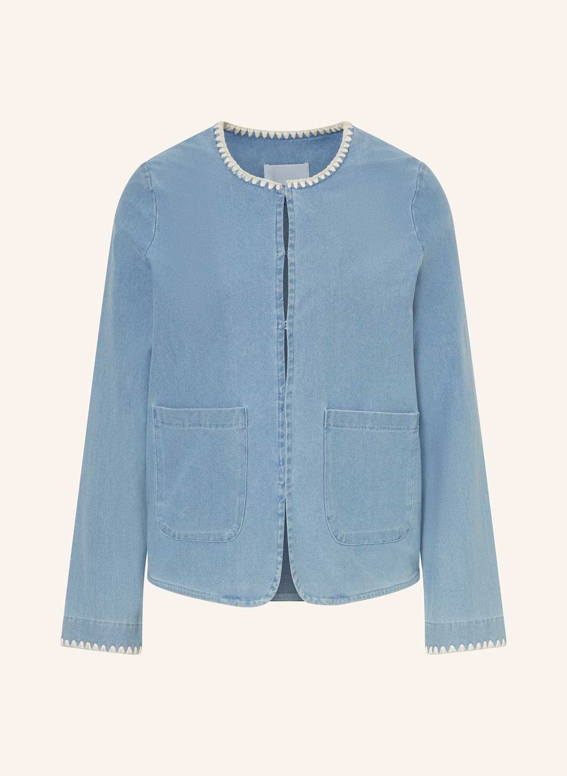 Ichi Kastenjacke Ihkate In Jeansoptik blau Ichi Kastenjacke Ihkate In Jeansoptik blau von Ichi