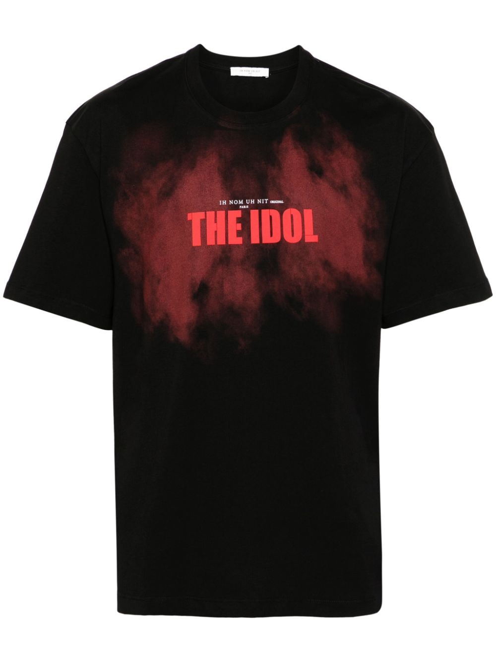 Ih Nom Uh Nit The Idol printed cotton T-shirt - Black von Ih Nom Uh Nit