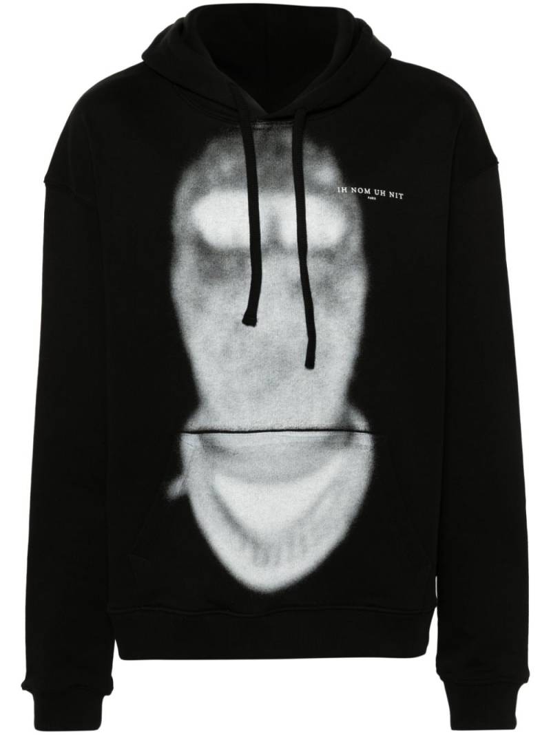 Ih Nom Uh Nit blurred face-print sweatshirt - Black von Ih Nom Uh Nit