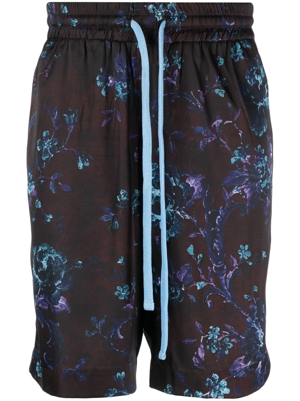 Ih Nom Uh Nit floral-print running shorts - Black von Ih Nom Uh Nit