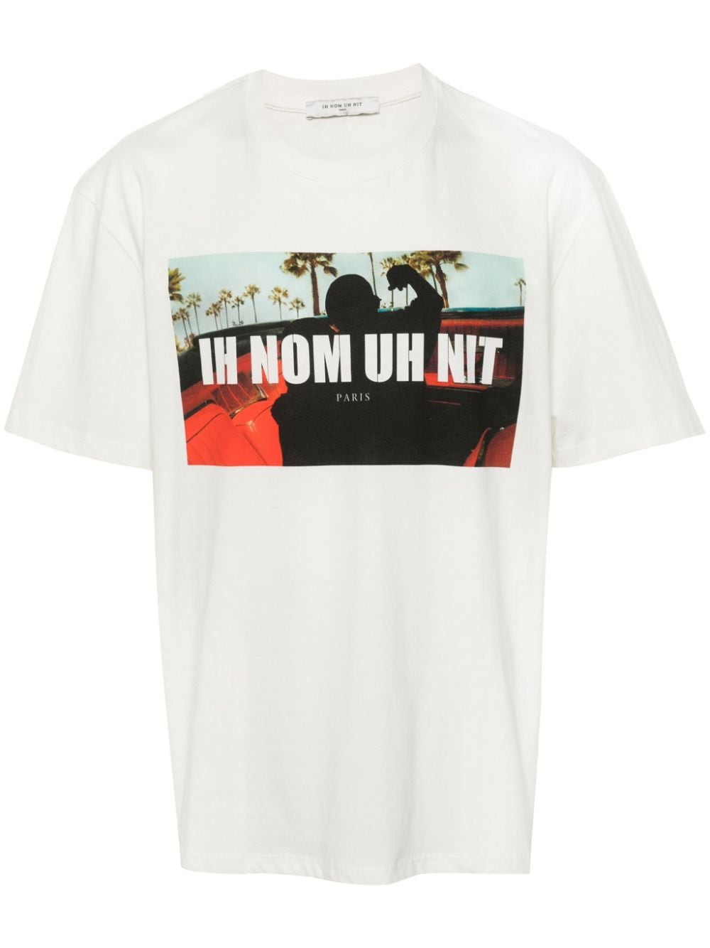 Ih Nom Uh Nit photograph-print cotton T-shirt - Neutrals von Ih Nom Uh Nit
