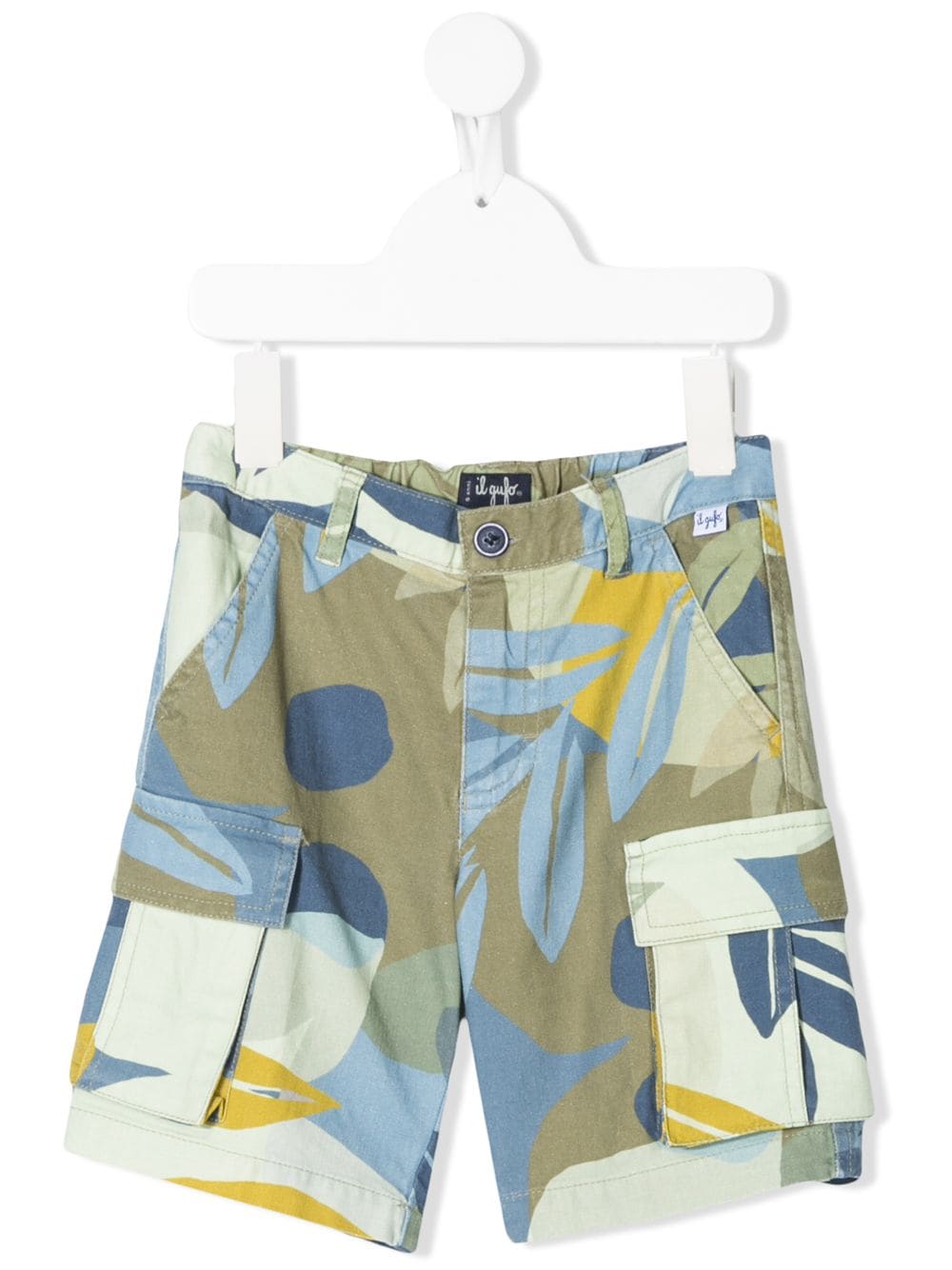 Il Gufo cargo bermuda shorts - Green von Il Gufo