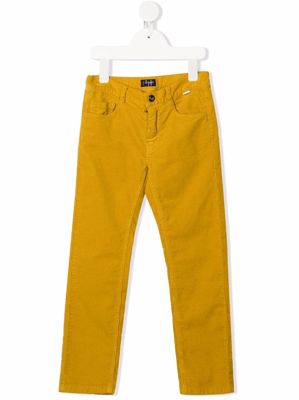 Il Gufo corduroy cotton trousers - Yellow von Il Gufo