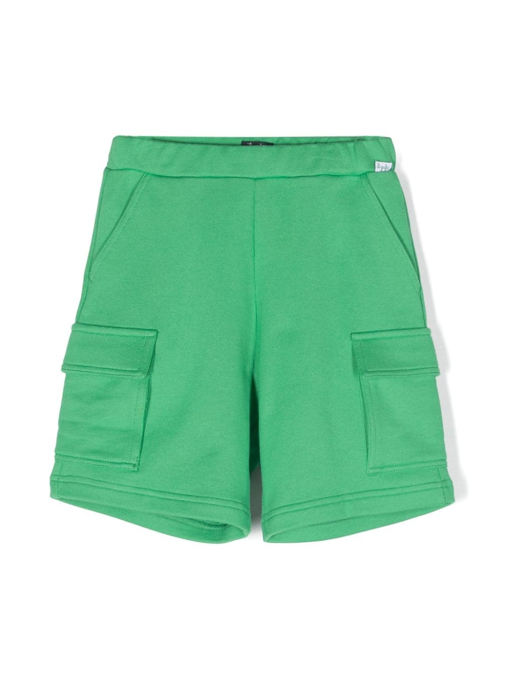 Il Gufo elasticated-waist cotton shorts - Green von Il Gufo