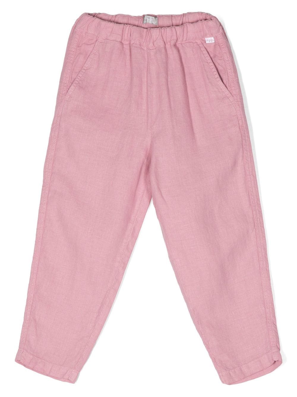 Il Gufo elasticated-waist straight trousers - Pink von Il Gufo