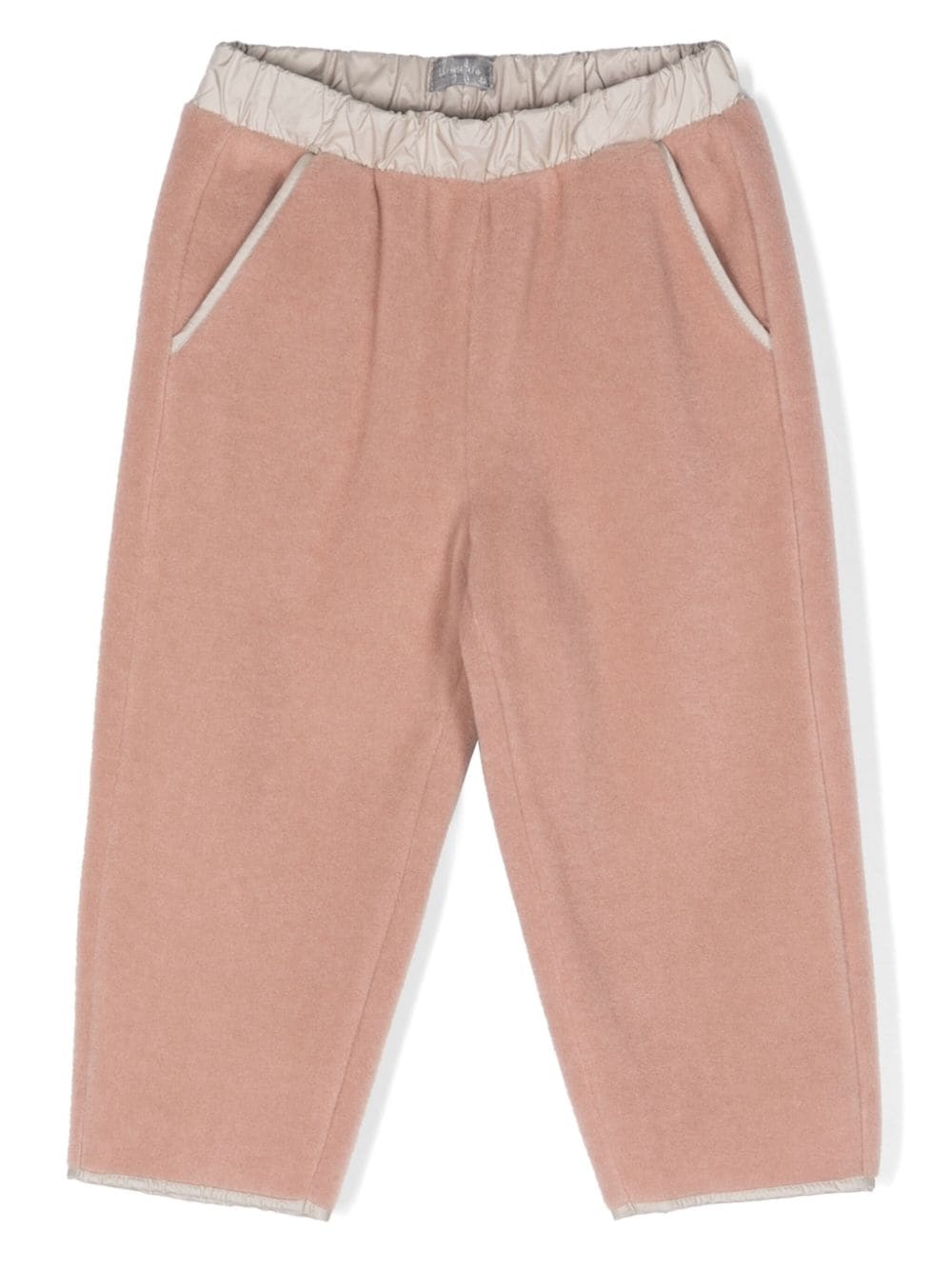 Il Gufo elasticated-waistband straight-leg trousers - Pink von Il Gufo