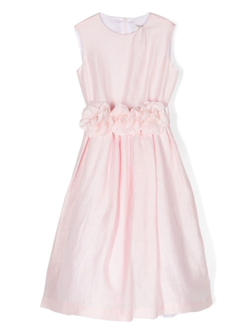 Il Gufo floral-appliqué sleeveless dress - Pink von Il Gufo