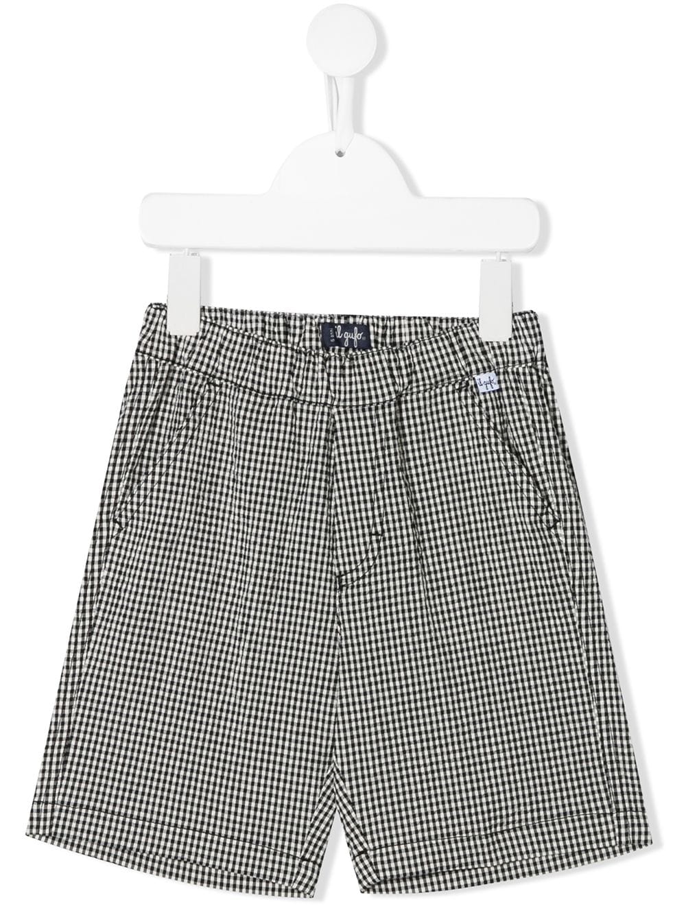 Il Gufo gingham print bermuda shorts - White von Il Gufo