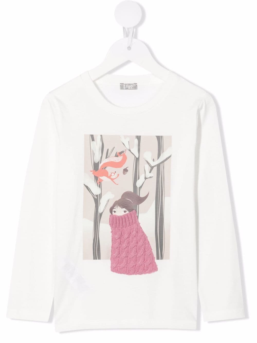 Il Gufo graphic-print T-shirt - White von Il Gufo