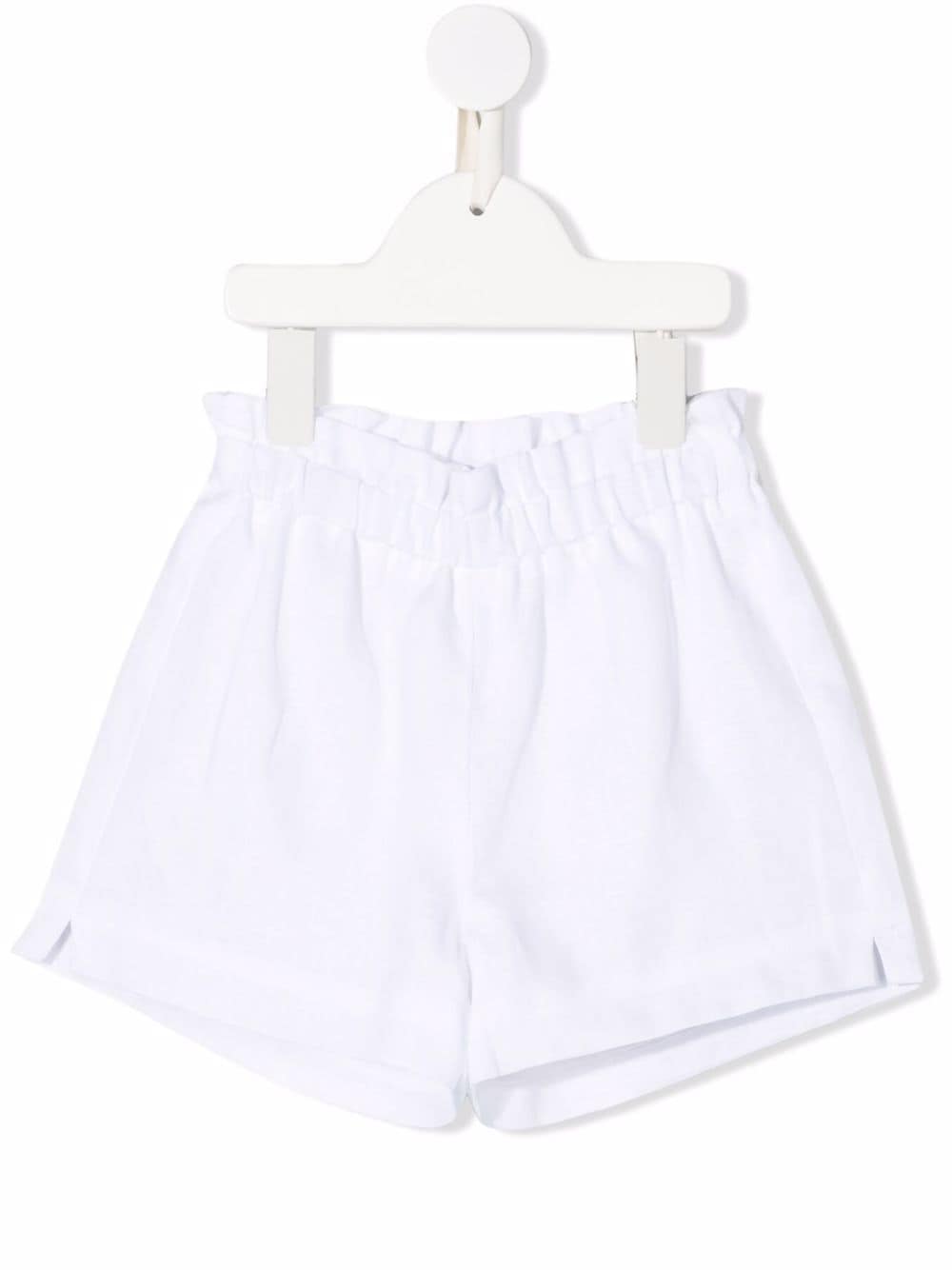 Il Gufo high-rise track shorts - White von Il Gufo