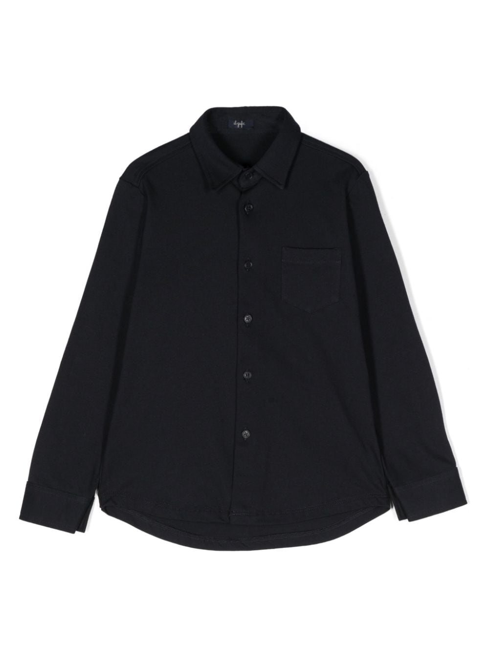 Il Gufo long-sleeve cotton shirt - Blue von Il Gufo