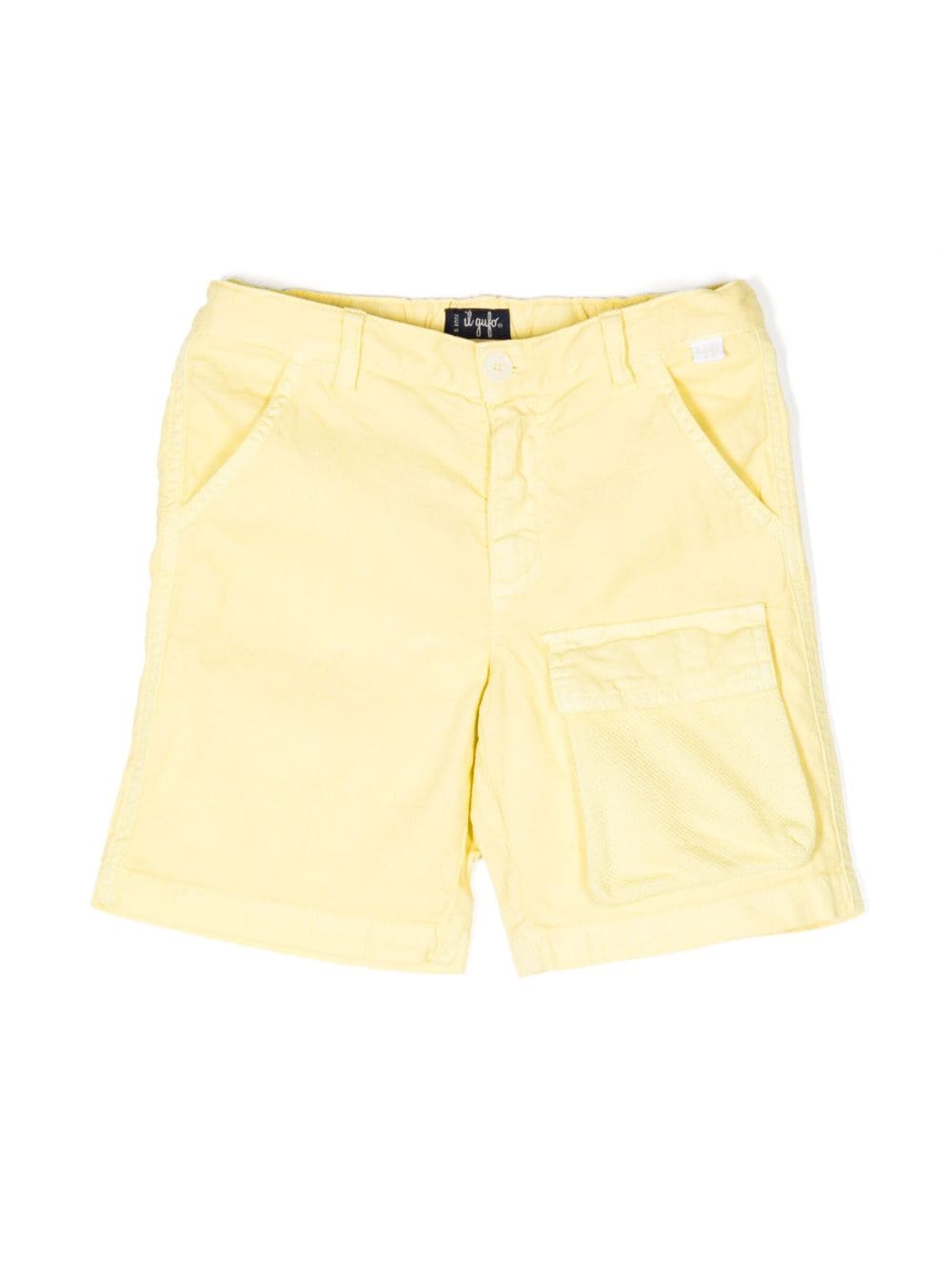 Il Gufo multi-pocket cargo shorts - Yellow von Il Gufo