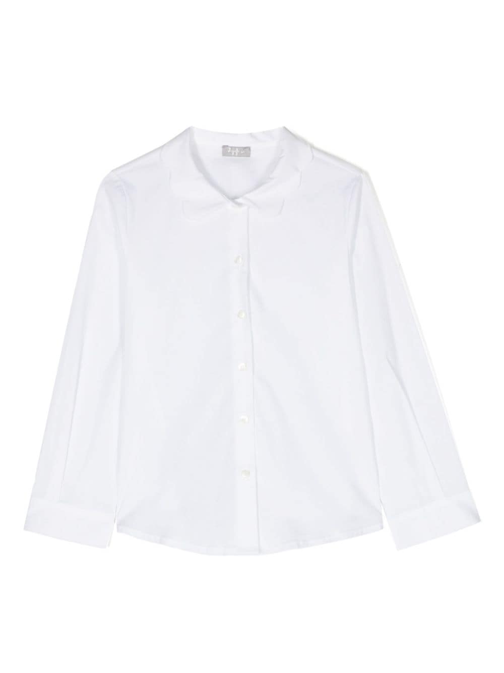 Il Gufo peter-pan button-up shirt - White von Il Gufo