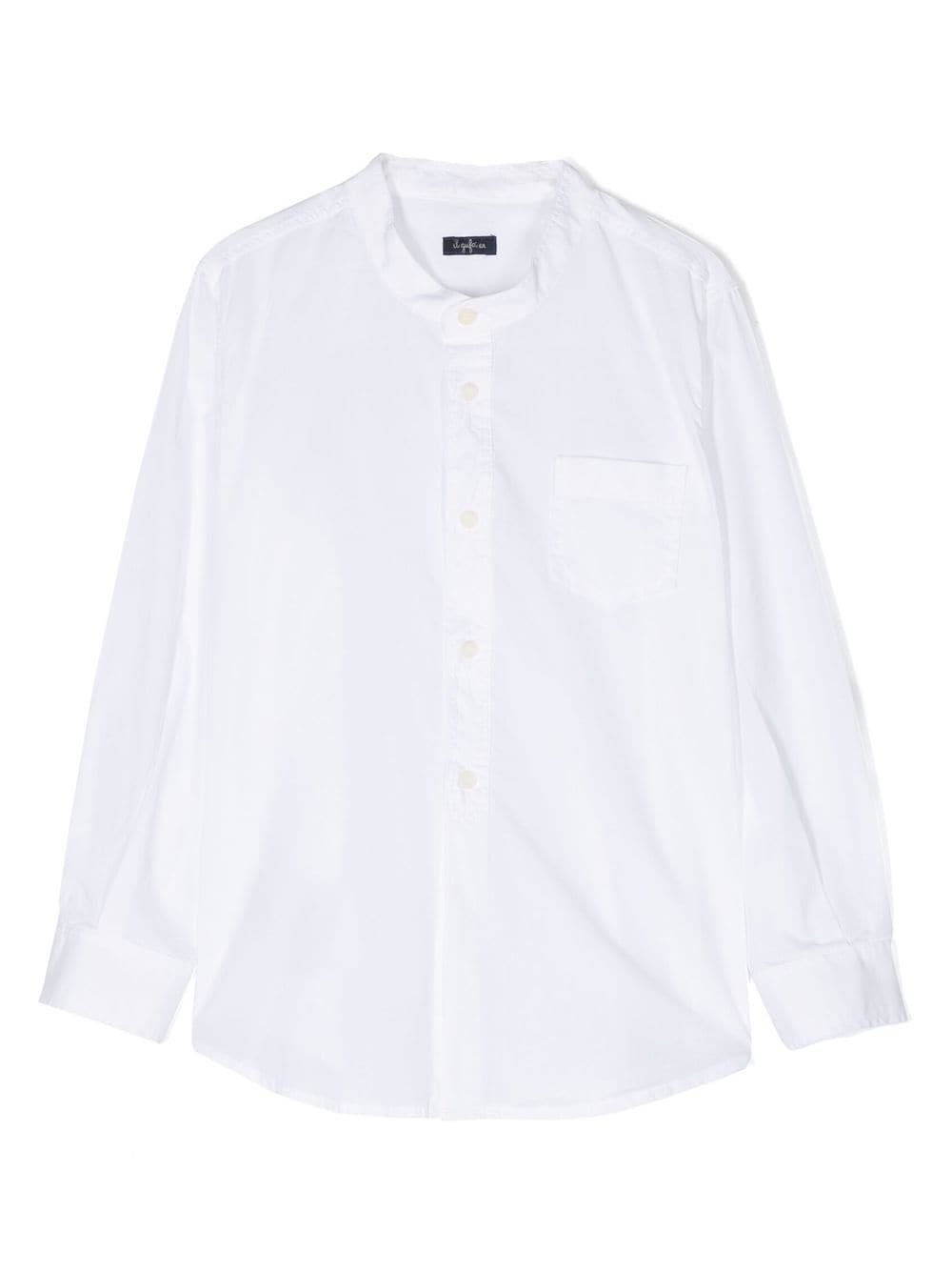 Il Gufo pocket cotton shirt - White von Il Gufo