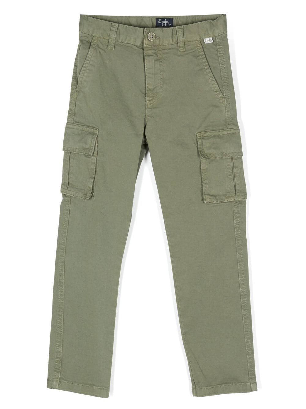 Il Gufo straight-leg cargo trousers - Green von Il Gufo