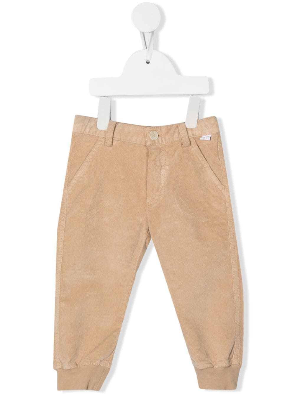 Il Gufo straight-leg corduroy trousers - Neutrals von Il Gufo