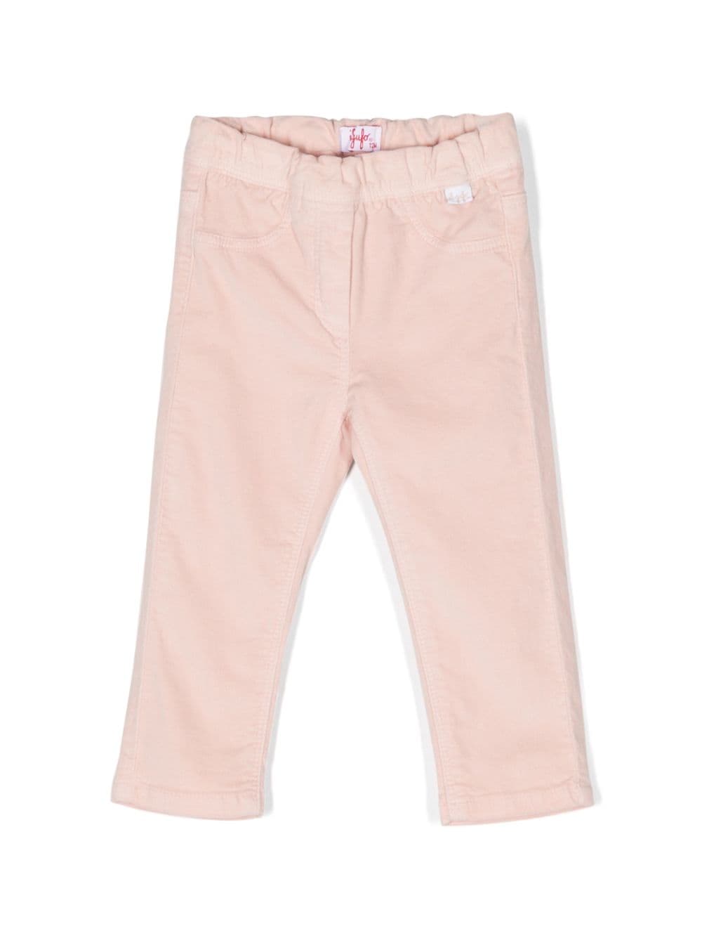 Il Gufo straight-leg elasticated chino trousers - Pink von Il Gufo