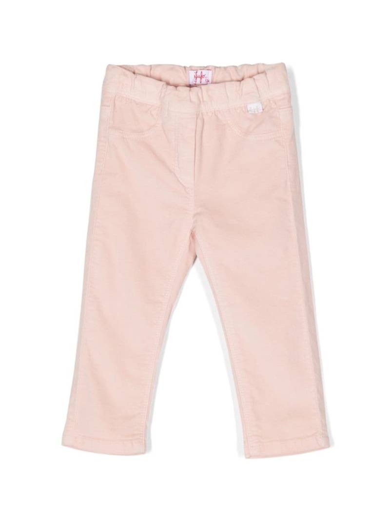 Il Gufo straight-leg elasticated chino trousers - Pink von Il Gufo