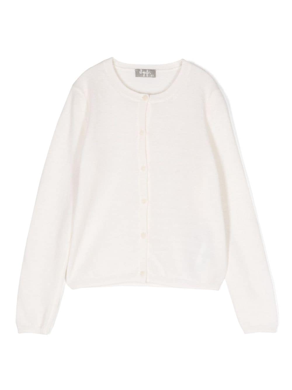 Il Gufo virgin wool cardigan - White von Il Gufo