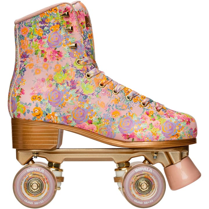 Impala Quad Skate Cynthia Rowley Floral Rollschuhe altrosa von Impala