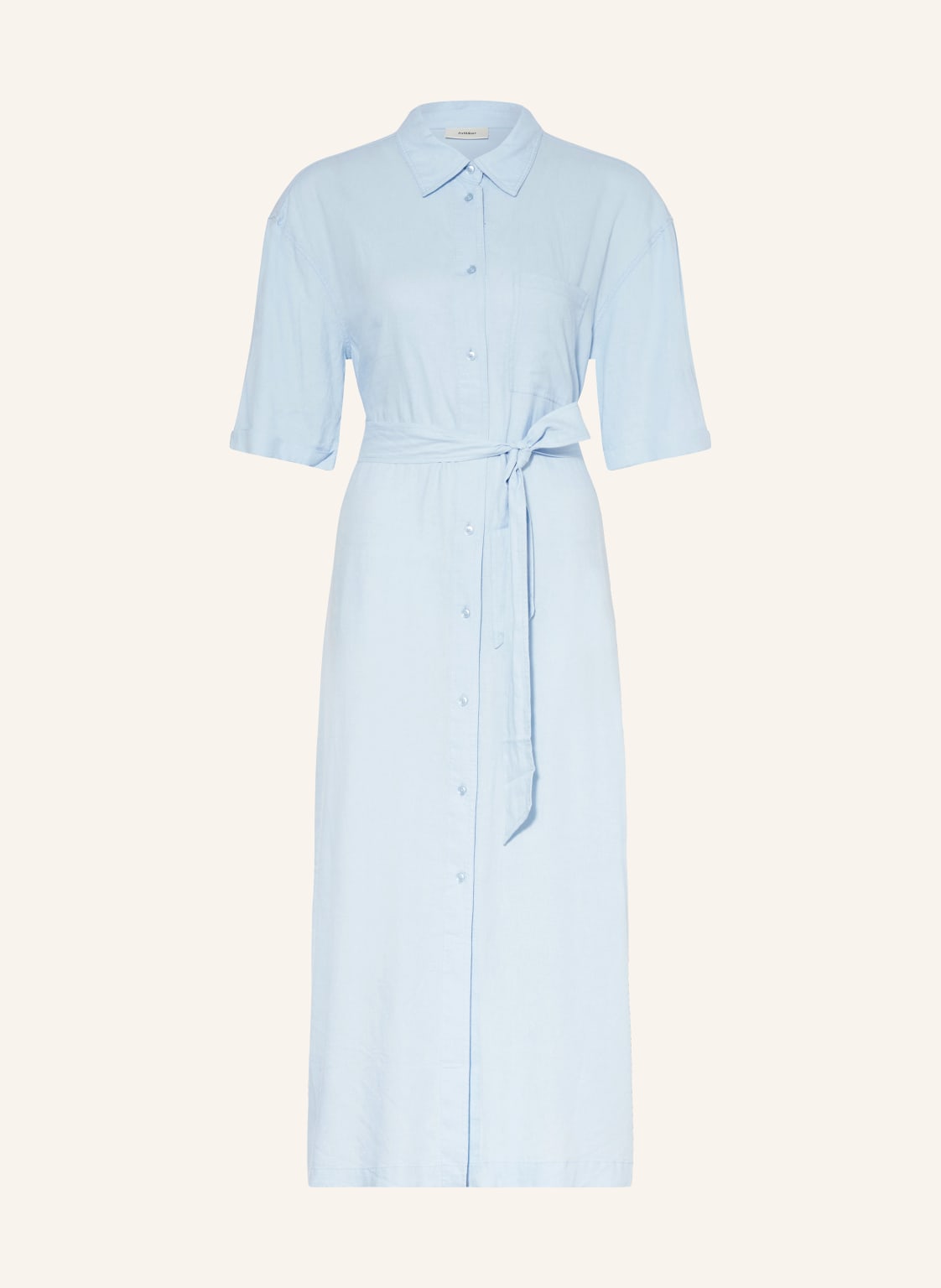 Inwear Hemdblusenkleid Ellieiw Mit Leinen blau Inwear Hemdblusenkleid Ellieiw Mit Leinen blau von InWear