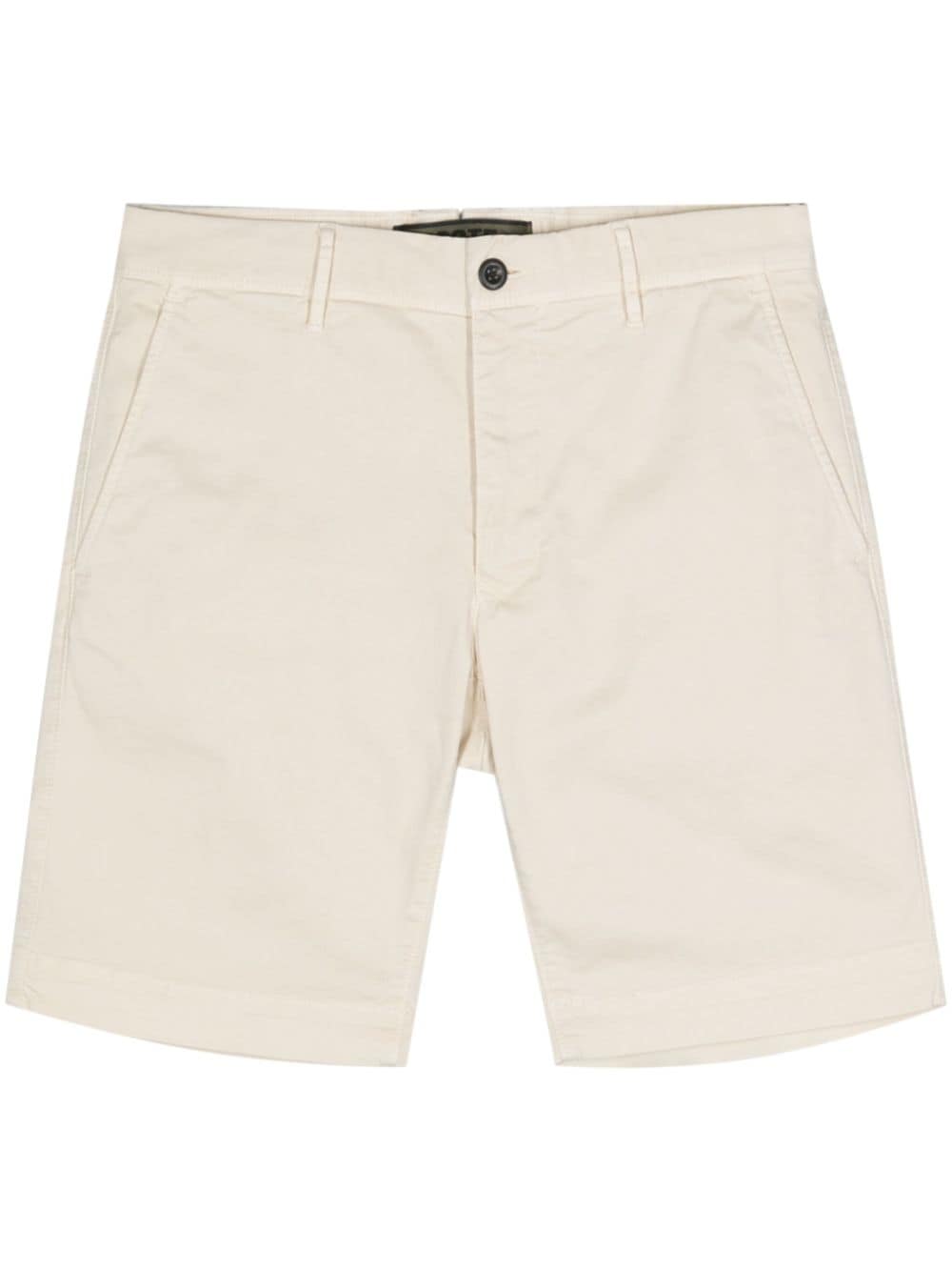 Incotex logo-embroidered shorts - Neutrals von Incotex