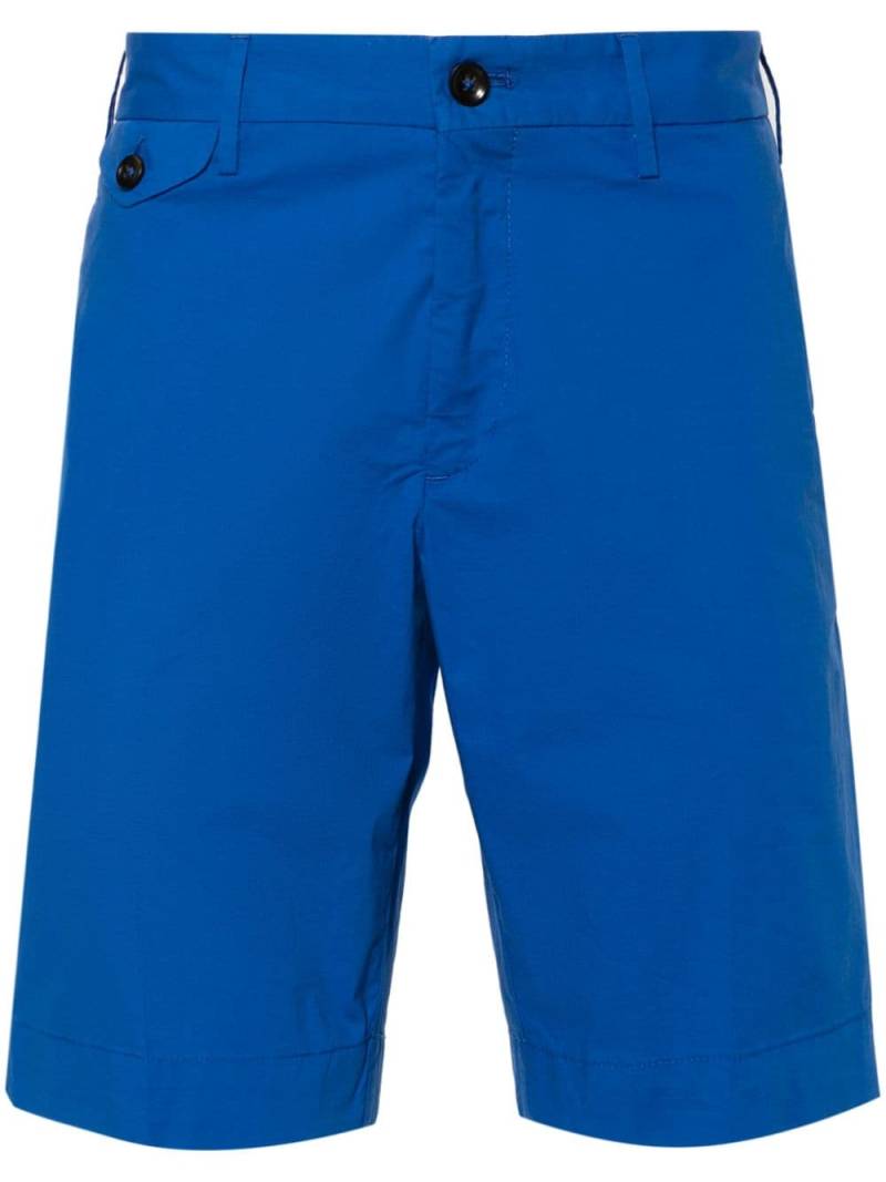 Incotex mid-rise chino shorts - Blue von Incotex