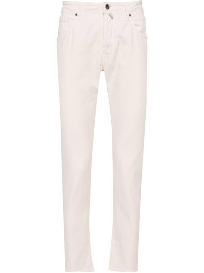 Incotex mid-rise slim-fit jeans - Neutrals von Incotex