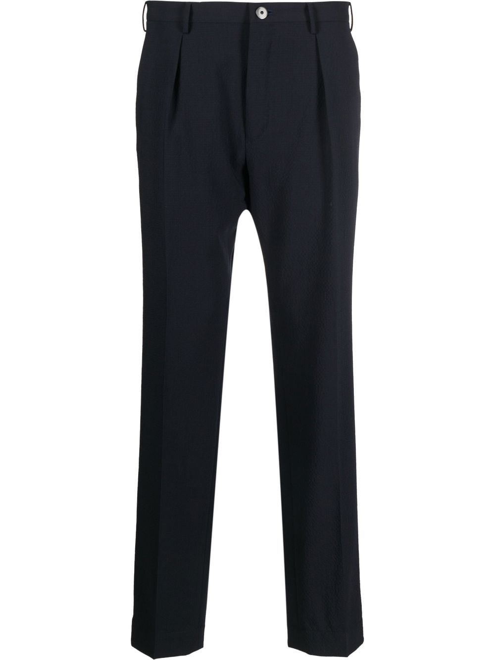 Incotex mid-rise straight-leg trousers - Blue von Incotex