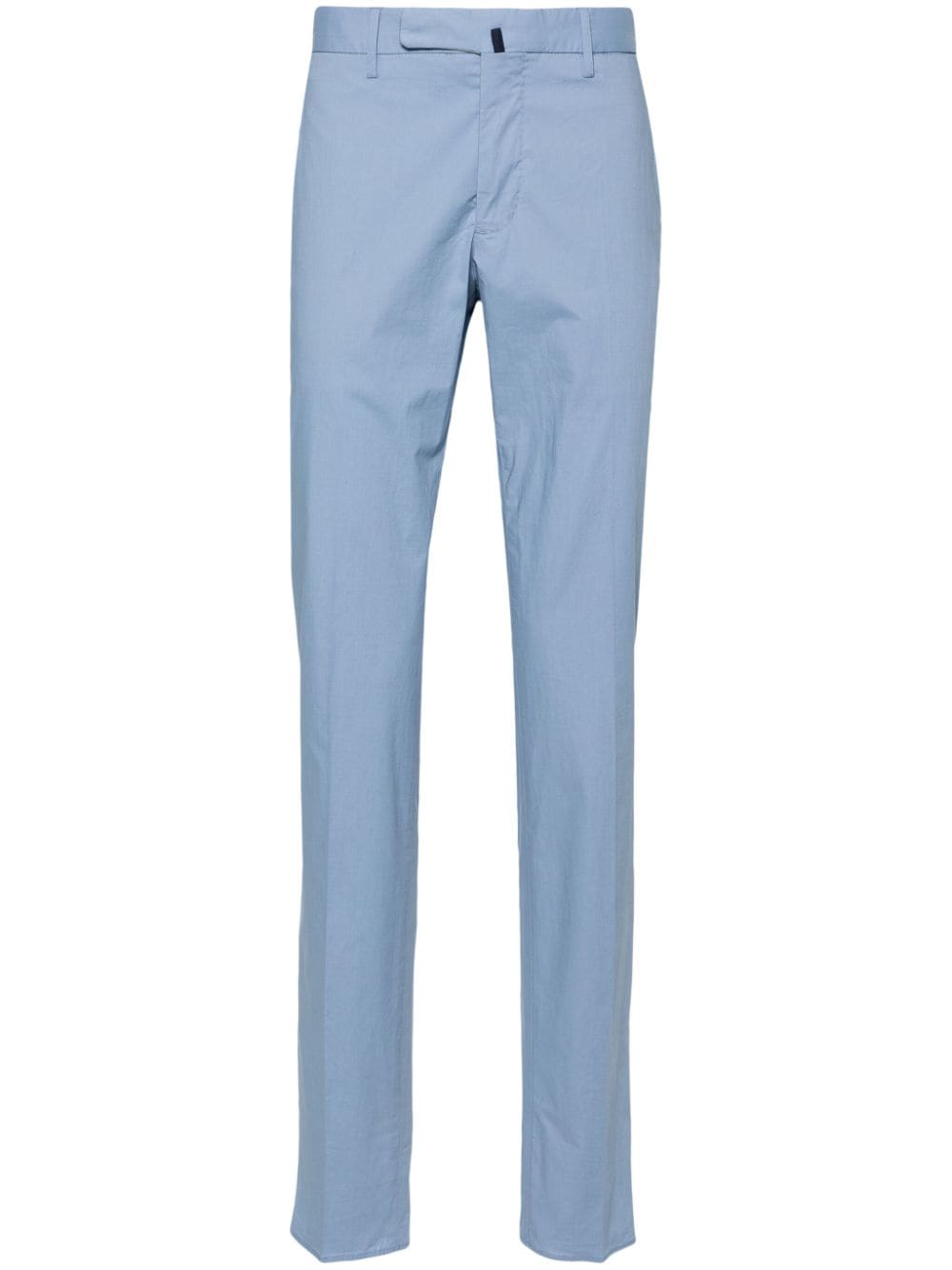 Incotex mid-rise tapered trousers - Blue von Incotex